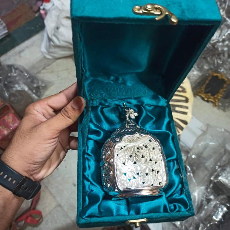 Noor Mahal – 99% Silver-Plated Radiance Lantern