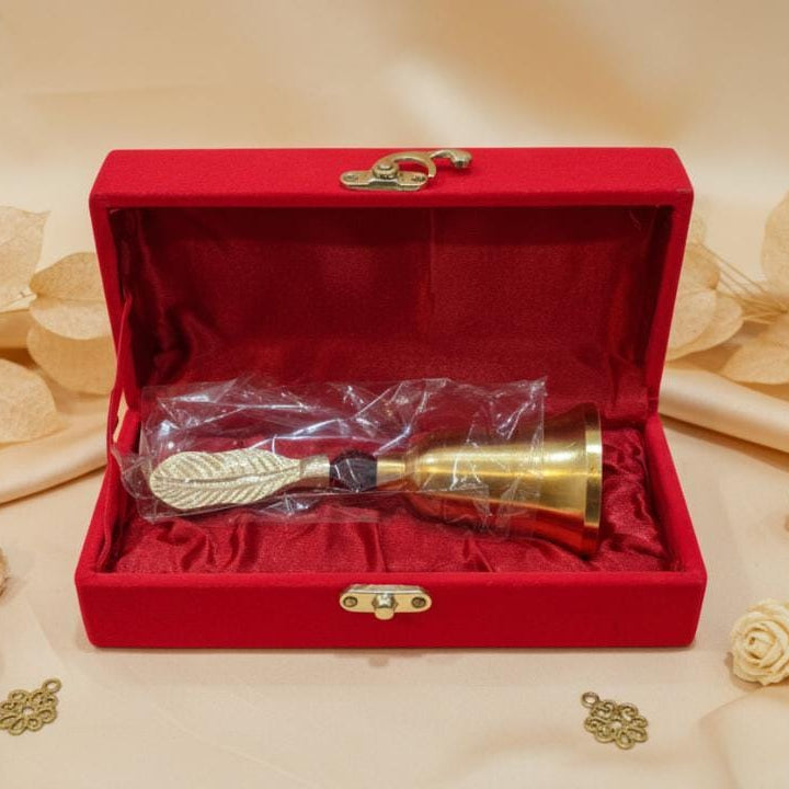 Naad Veda – 99% Silver-Plated Sacred Bell Set