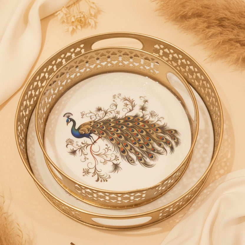 Mayura Majestic Tray Set