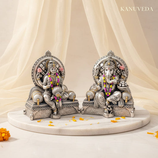 Shubh Deep Lakshmi Ganesha Set 3d